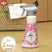 日本LEC 激落客廳用泡沫型清潔劑380ml(玫瑰香氣)