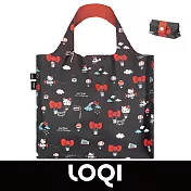 LOQI 防水購物袋 -三麗鷗授權 (Hello Kitty 熱氣球 KT13)
