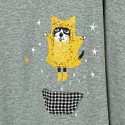 ：Urb.【星星貓】口袋洋裝FREE灰色系