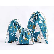 AmaZing 萬物皆可裝-環保束口袋超值三件組 (6色任選)北極熊