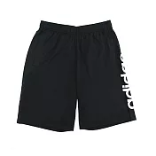 Adidas 男 ESSENTIALS運動短褲L黑色