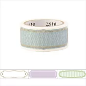 【Mark’s】水性筆可寫手帳標題紙膠帶 ‧簡約