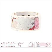 【Mark’s】水性筆可寫手帳標題紙膠帶 ‧少女