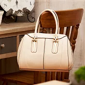 CHENSON 365天OL愛用 波士頓斜背包 米白(PL2530-E)