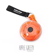Apple Green 可攜式轉盤購物袋-(橘)