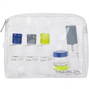 《TRAVELON》三色旅行分裝瓶罐組(6入)