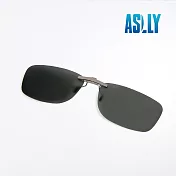 【ASLLY】車用夾片/夾式鏡片/夾式/外掛式濾藍光眼鏡(墨片)