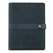 DATA MATE 萬用手冊 DM-821 思想家 A5尺寸 6孔夾活頁本藍黑色