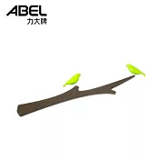 ABEL鳥語樹梢造型磁鐵組-綠鳥