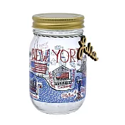 【IZAWA】Julia Gash 世界圖鑑密封玻璃罐 ‧紐約