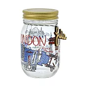 【IZAWA】Julia Gash 世界圖鑑密封玻璃罐 ‧倫敦