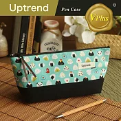 Uptrend/V-plus‧早安~Takosan 寬底筆袋(不附皮質手把)