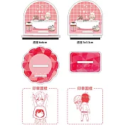 10 count．壓克力印章組(城谷)