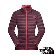 【The North Face】女 700FP 保暖羽絨外套M紫紅色