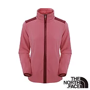 【The North Face】女 刷毛保暖外套L玫瑰粉