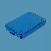 【Trusco】上掀式收納盒（薄型）-鐵藍