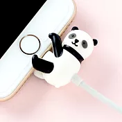 【san-tan】iPhone專用充電線保護套 ‧抱抱熊貓