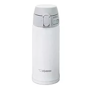 象印0.36L超輕量OneTouch不鏽鋼真空保溫杯 SM-TA36(WA)白色