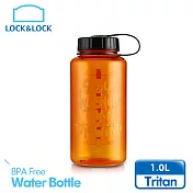 【樂扣樂扣】優質水壺1L／大放異彩款(橘)