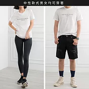 BeautyFocus(男女適穿)棉著感舒適輕柔T恤75602白-S