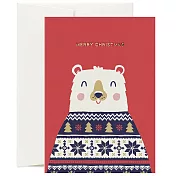 【Card Nest 】CHRISTMAS BEAR 聖誕卡 #英國進口 #C1073