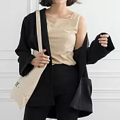 BeautyFocus方領寬肩正反二穿素面背心75611膚色-S