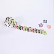 【bande】和紙膠帶貼紙_聖誕玫瑰花