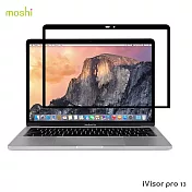 Moshi iVisor Pro/Air 13 防眩光螢幕保護貼(13吋MacBook，Thunderbolt 3/USB-C)黑 (透明/霧面防眩