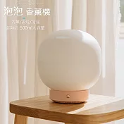 泡泡香薰機 USB香氛機 加濕器 薰香機 小夜燈 (500ml)櫻花粉