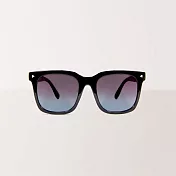 【ASLLY】TR90雙色漸層偏光墨鏡/太陽眼鏡