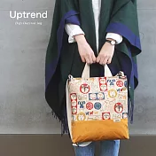 Uptrend 多功能托特包│柴柴日記‧味噌色