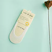 Kitch 奇趣設計 無痕冰絲防滑船型襪(兩入)白色