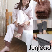 Sunlead 保暖蓬鬆刷毛兩用式防寒手套/足套(鐵灰黑)