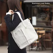 British 英式托特包(手提、側背、斜背)‧WHITE