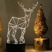 觸控底座小夜燈‧馴鹿