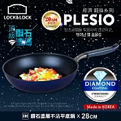 【樂扣樂扣】經濟鍛造鑽石塗層不沾平底鍋/28CM(IH底)