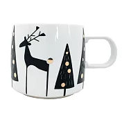 smith&hsu 聖誕馬克杯(三鹿聖誕樹)