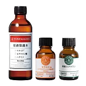 TUNEMAKERS 輕油保濕基礎組(角鯊烷 20mL+原液保濕水120mL+神經醯胺 20mL)