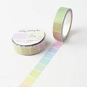 【PINE BOOK】 彩虹 可撕式和紙膠帶(10mm/虛線)
