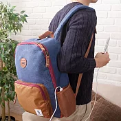 1818系列 不勒肩膀6口袋筆電背包(1863234-9)