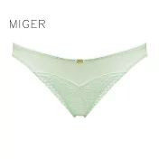 [MIGER密格內衣]愛戀女孩低腰三角內褲-8826-台灣製-FREE綠色