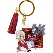 獸人與少年Ω‧壓克力流蘇吊飾(酒紅)