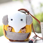 森林系立體零錢包、化妝包‧大象