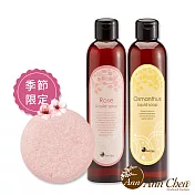 陳怡安手工皂-玫瑰桂花迷迭薄荷暢銷液態皂三入特惠組