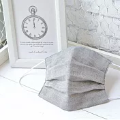 TEMARIYA 日本製可水洗手工立體口罩9X15 (素色)-海軍藍