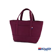 Kiiwi O! 輕便隨行系列帆布托特包 ANNE 酒紅