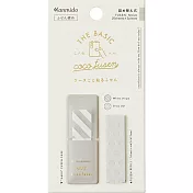【Kanmido】cocofusen BASIC 柔彩便利貼組 ‧斜線/圓點