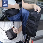 P.travel 腰包/肩包/斜跨包 3in1多功能防盜包