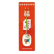 【DECOLE】Concombre_吊飾_招福貓