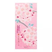 MIDORI JAPANWORKS日本名藝系列(春季)-一筆箋-絹印春櫻粉